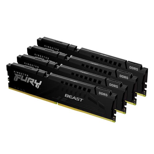 Kingston Technology FURY Beast 4 x 32 GB 5200 MT/s 288-pin DIMM