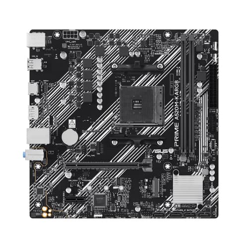 ASUS PRIME A520M-K ARGB AMD A520 Socket AM4 micro ATX
