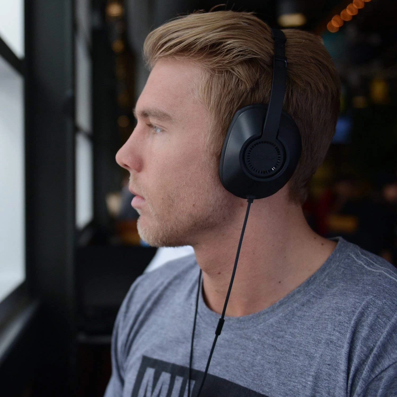 Koss UR23iK On-Ear Headphones with Microphone (Black)