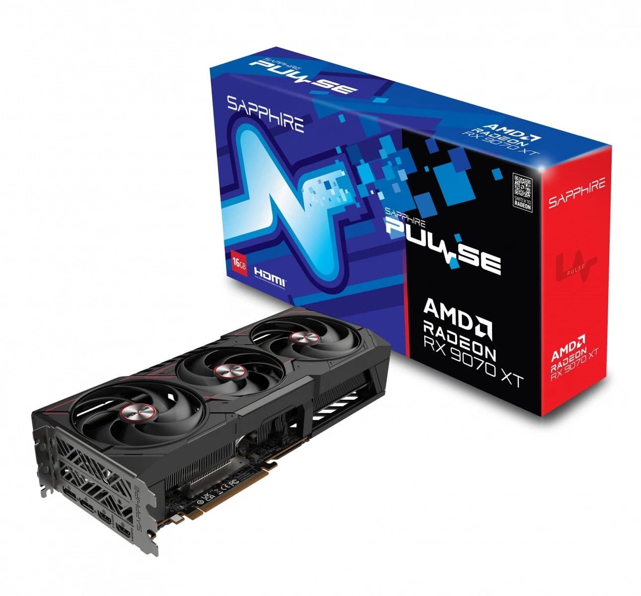 Sapphire RX 9070 XT Pulse 16GB
