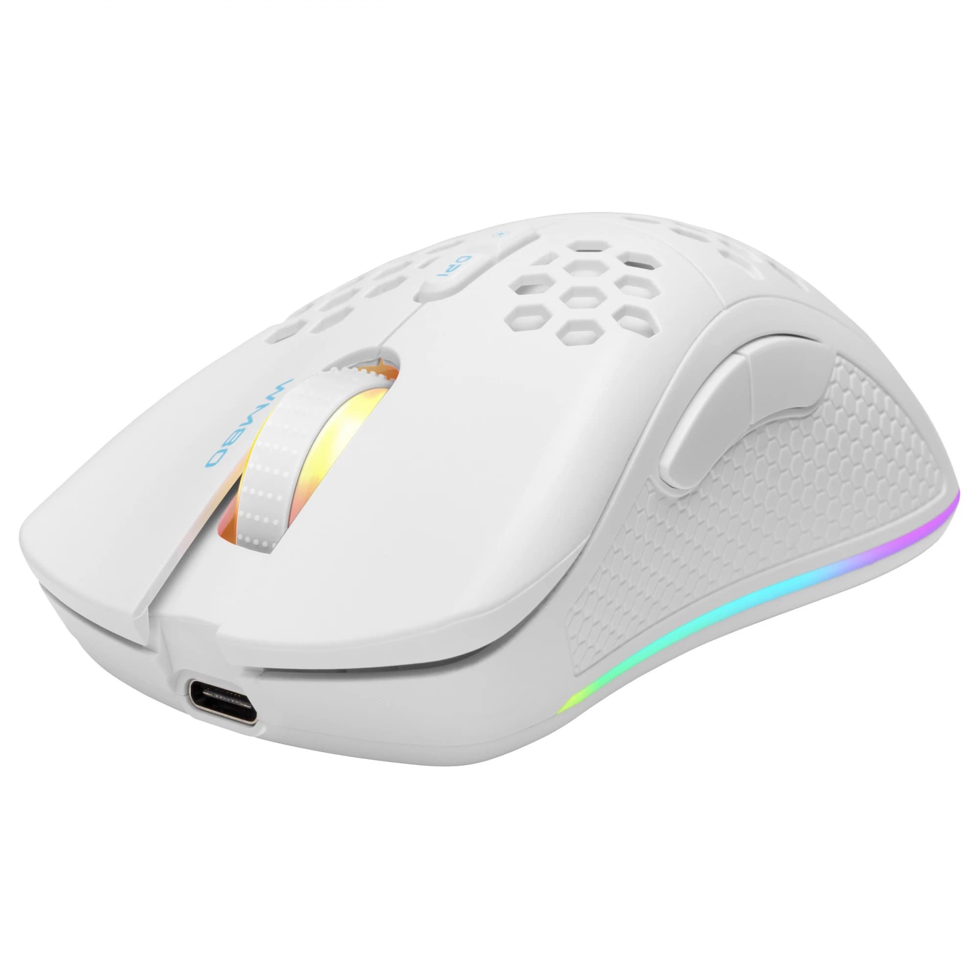Deltaco GAM-120 Wireless Gaming Mouse (White)