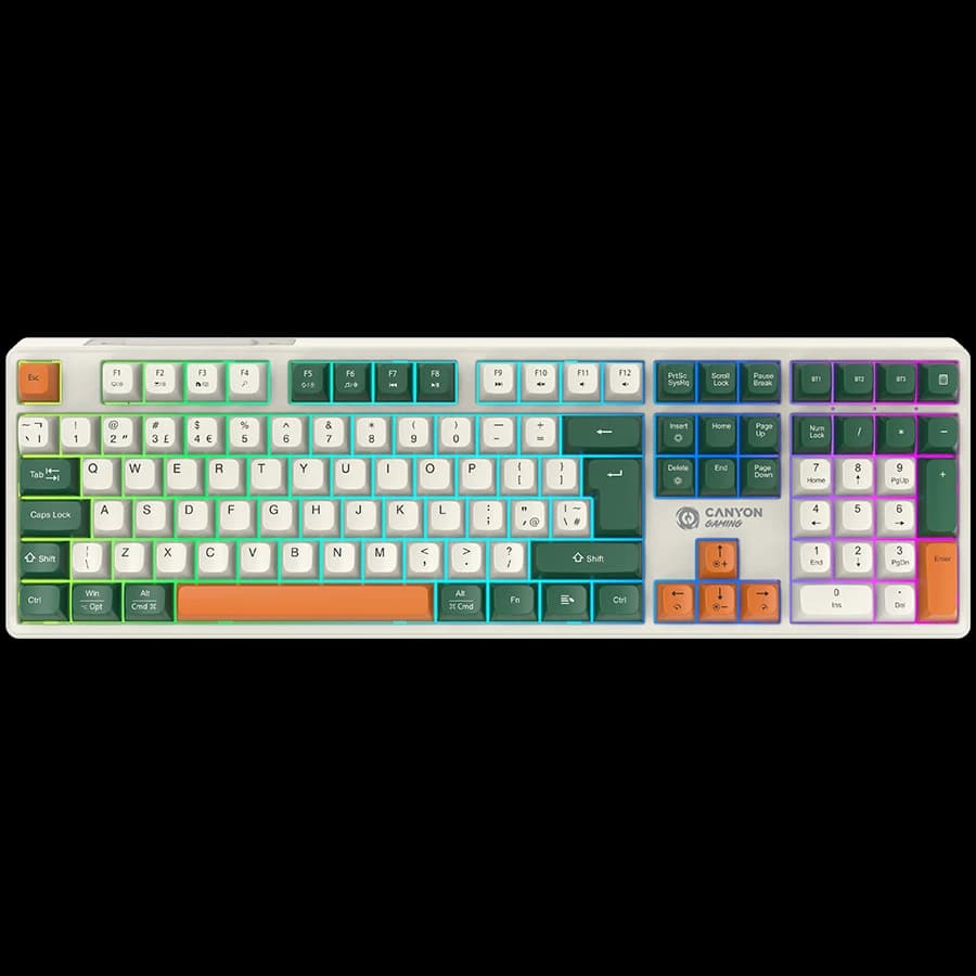 Canyon Shadder GKW-11 RGB Brown Switch Wireless (White)