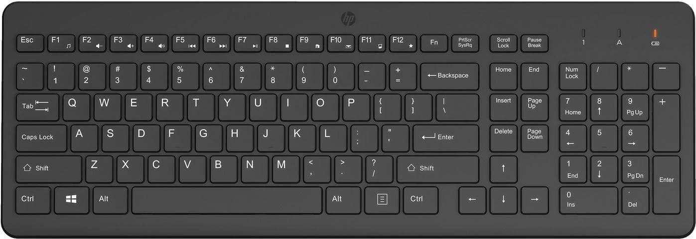 HP 220 Wireless Keyboard Nordic