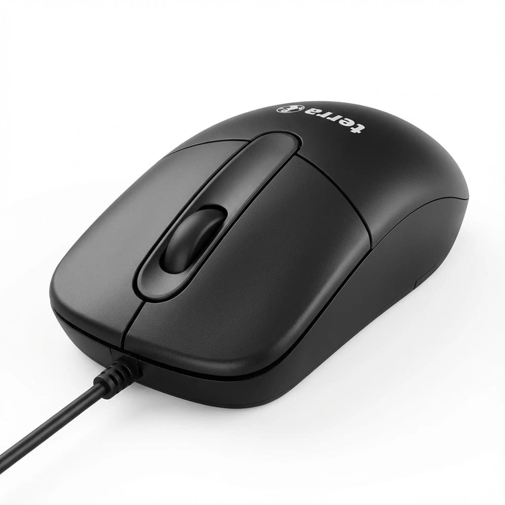 TERRA Mouse 1500 Corded (Black)