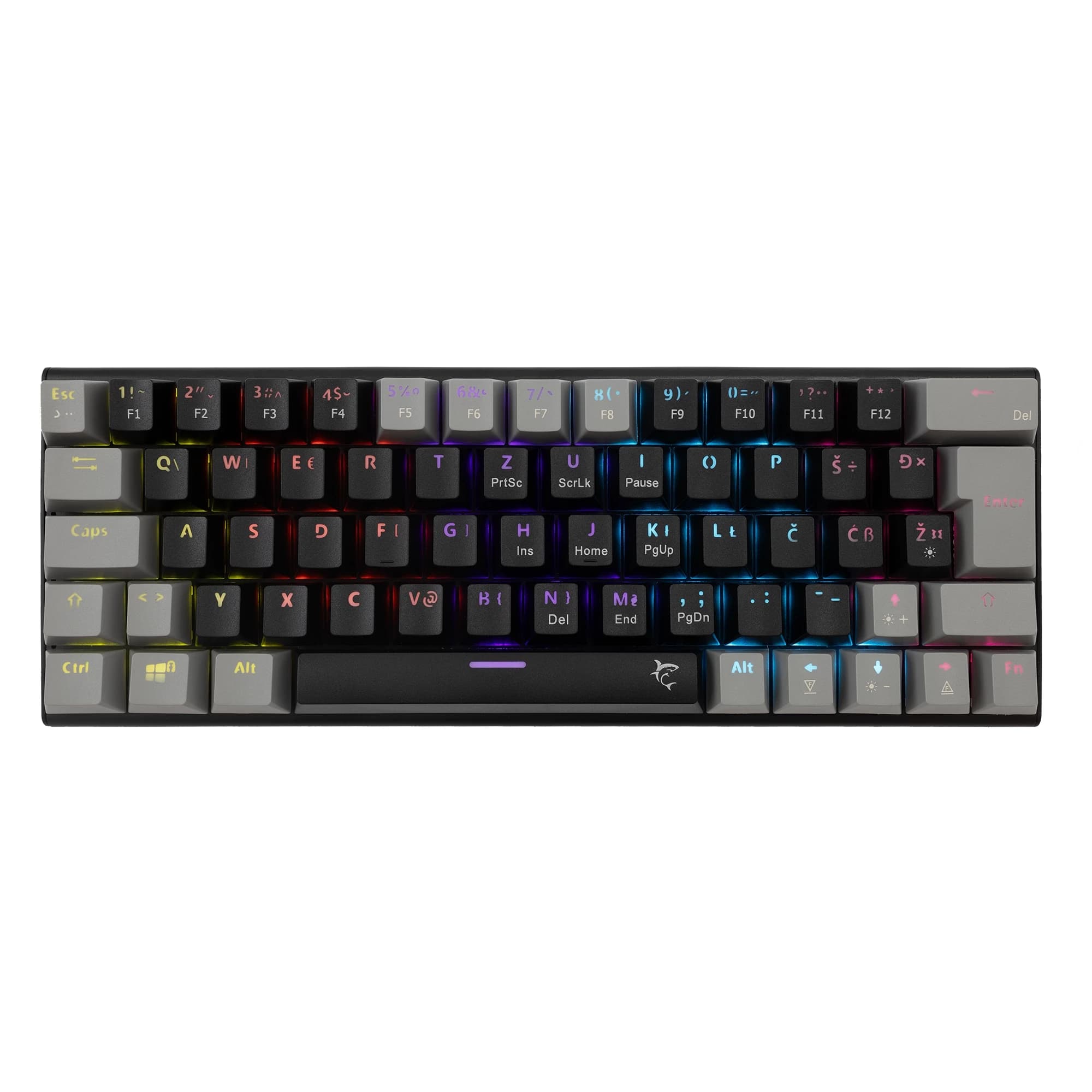 White Shark Wakizashi-2 Blue Switch US (Black-Grey)