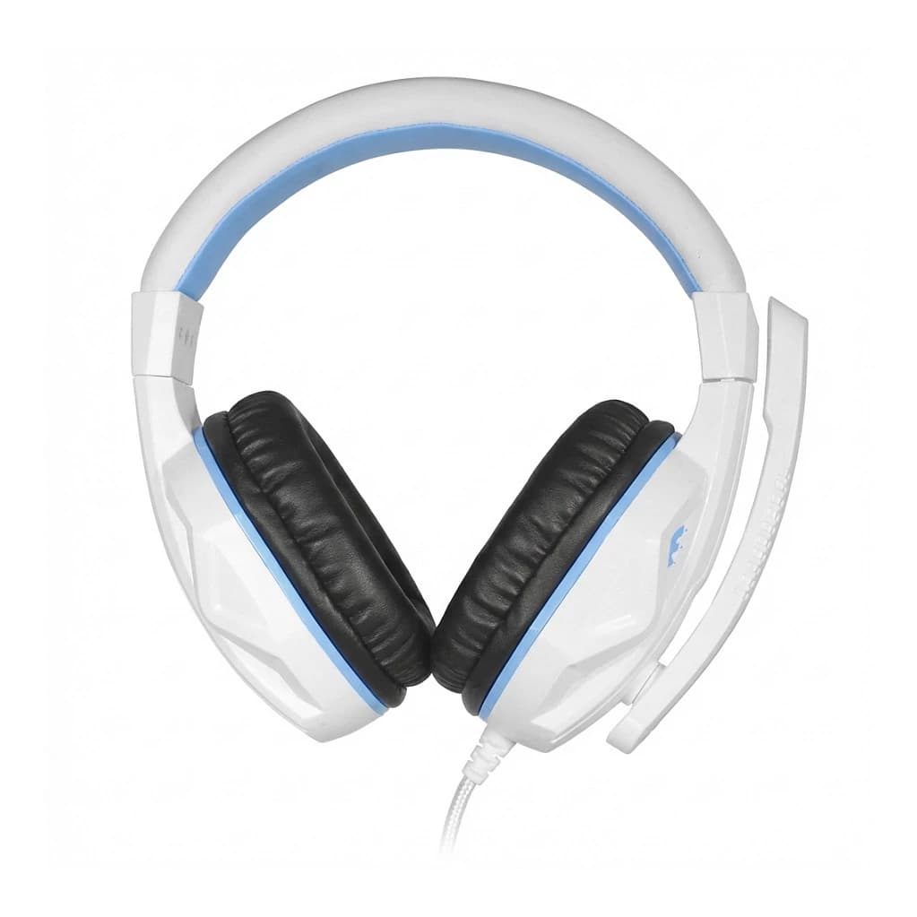 Steelplay HP44 Wired Gaming Headset (White/Blue)
