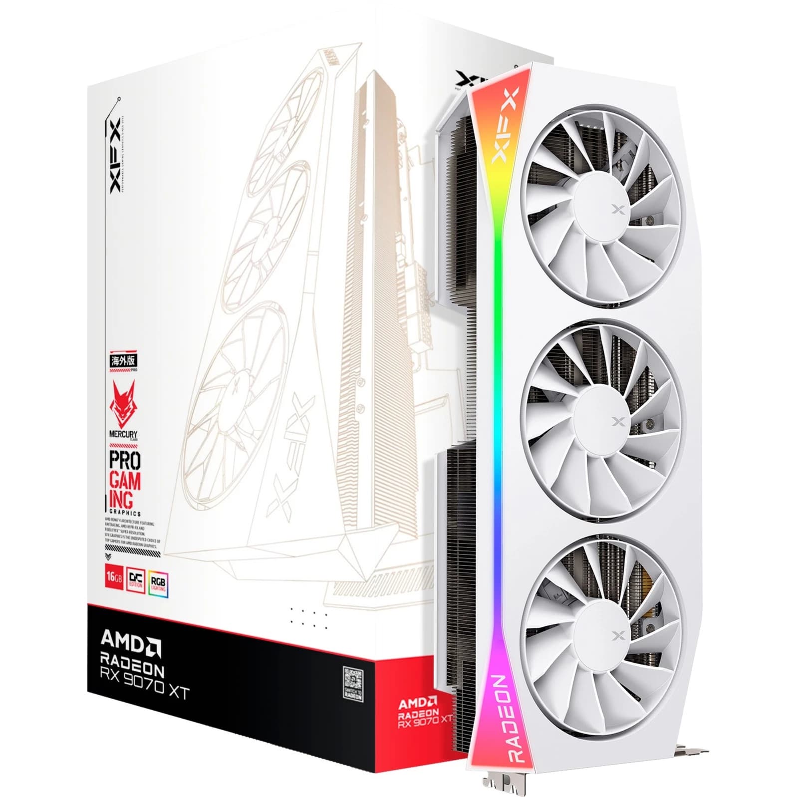 XFX RX 9070 XT Balta 16GB