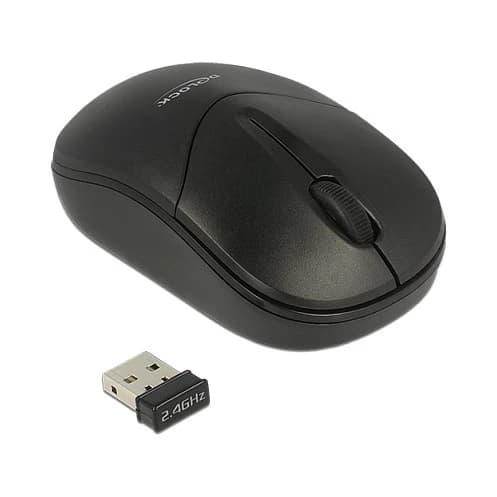 Delock 12494 Optical 3-Button Mini Wireless Mouse