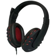 LogiLink HS0033 USB Stereo Headset (Black/Red)