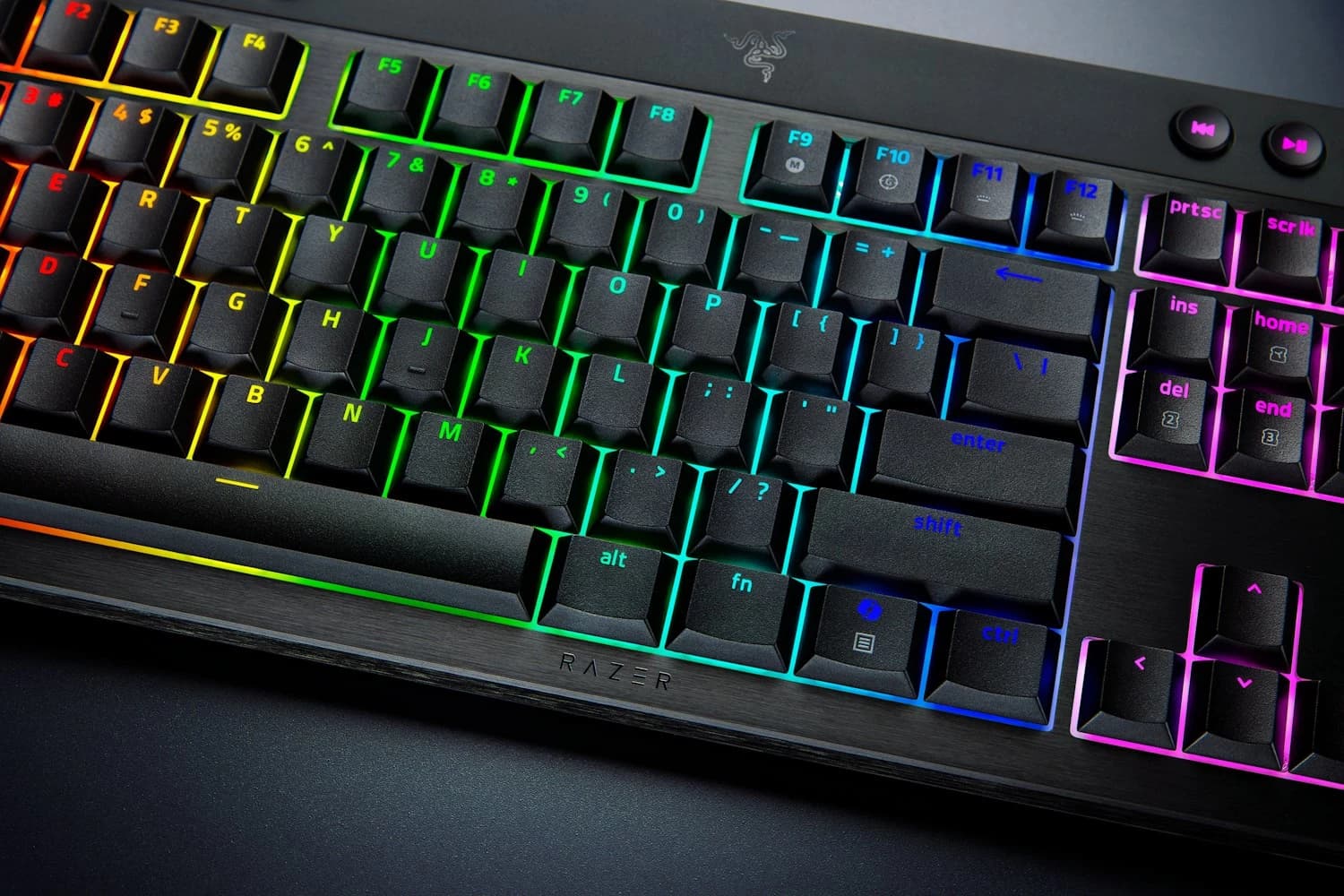 Razer BlackWidow V4 Low-Profile HyperSpeed Green Switch US