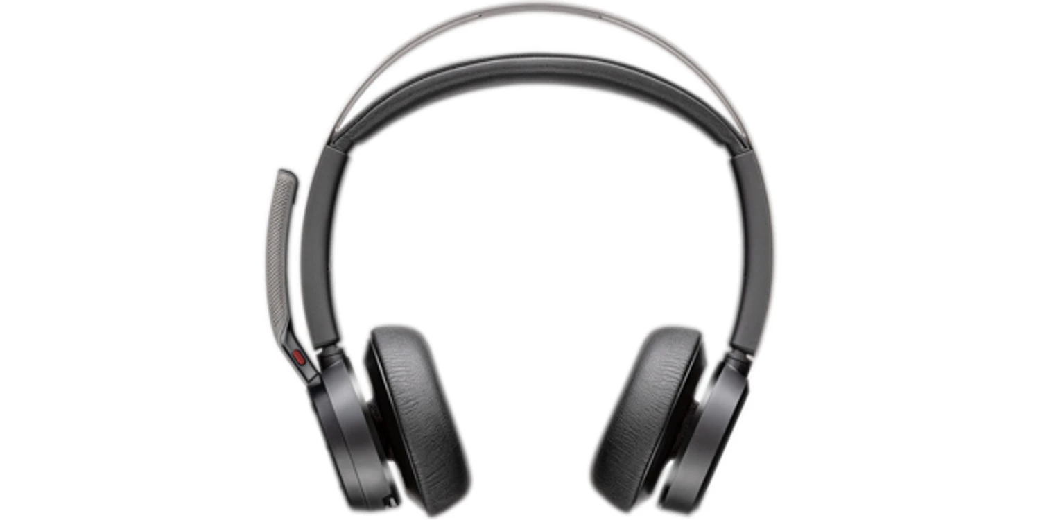 HP Poly Voyager Focus 2 USB-C Headset +USB-C/A Adapter +Charging Stand