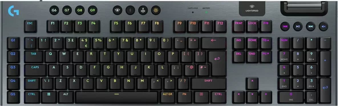 Logitech G915 X Lightspeed Tactile (Black) US International