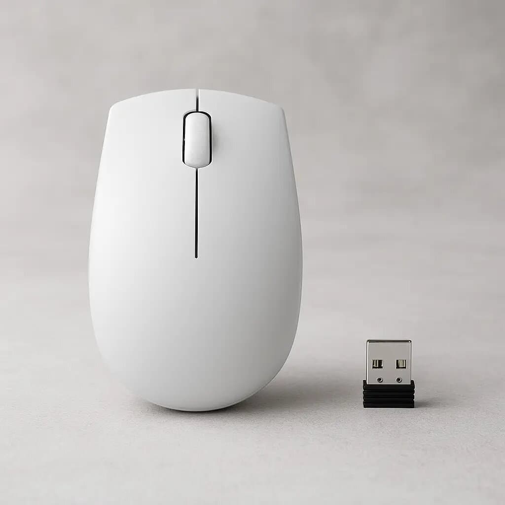 Lenovo Compact Mouse with Battery (Grey)