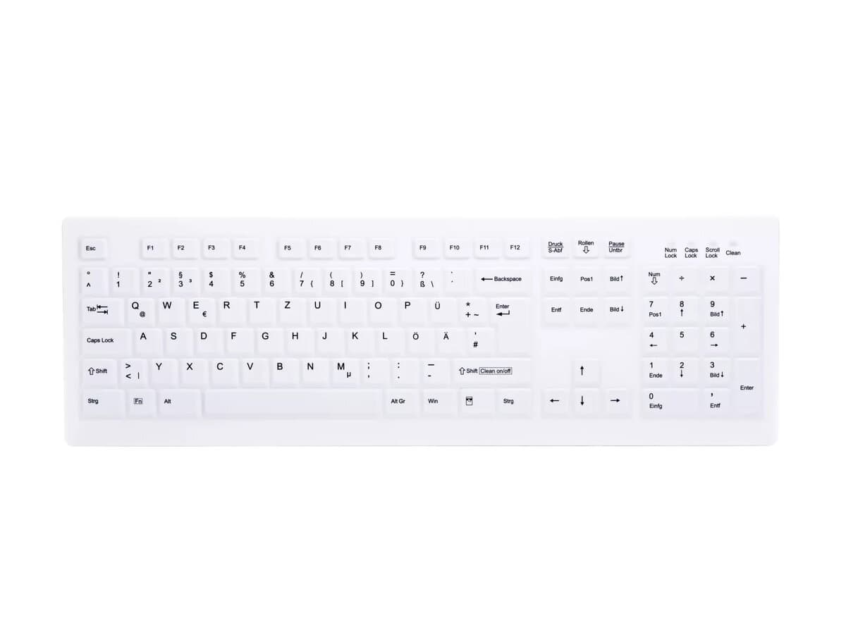 Cherry Active Key AK-C8100 Medical Wireless German (White)