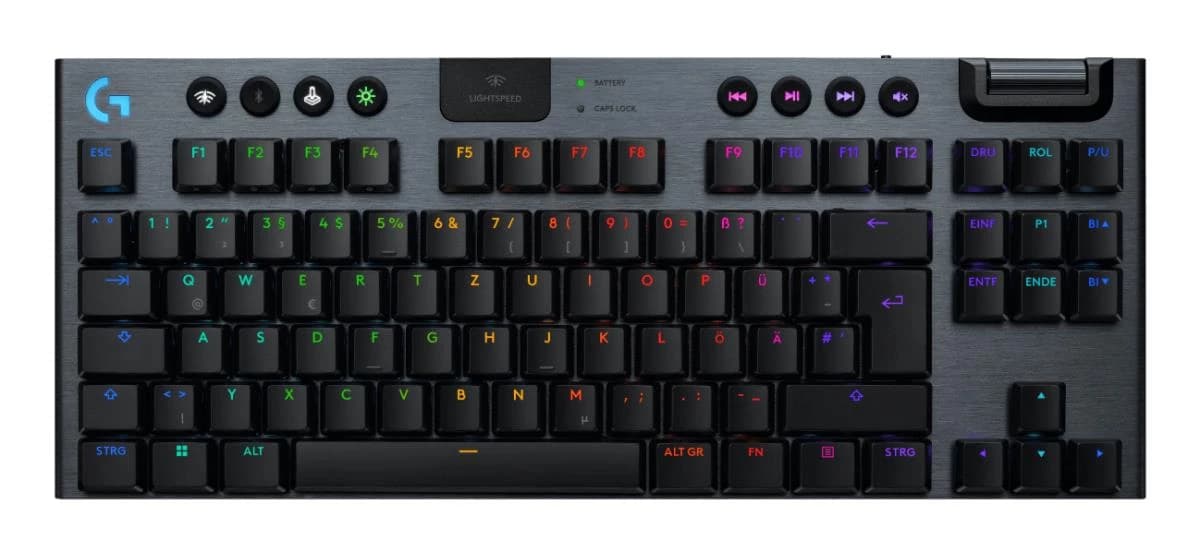 Logitech G915 X Lightspeed TKL Clicky (Black) DE