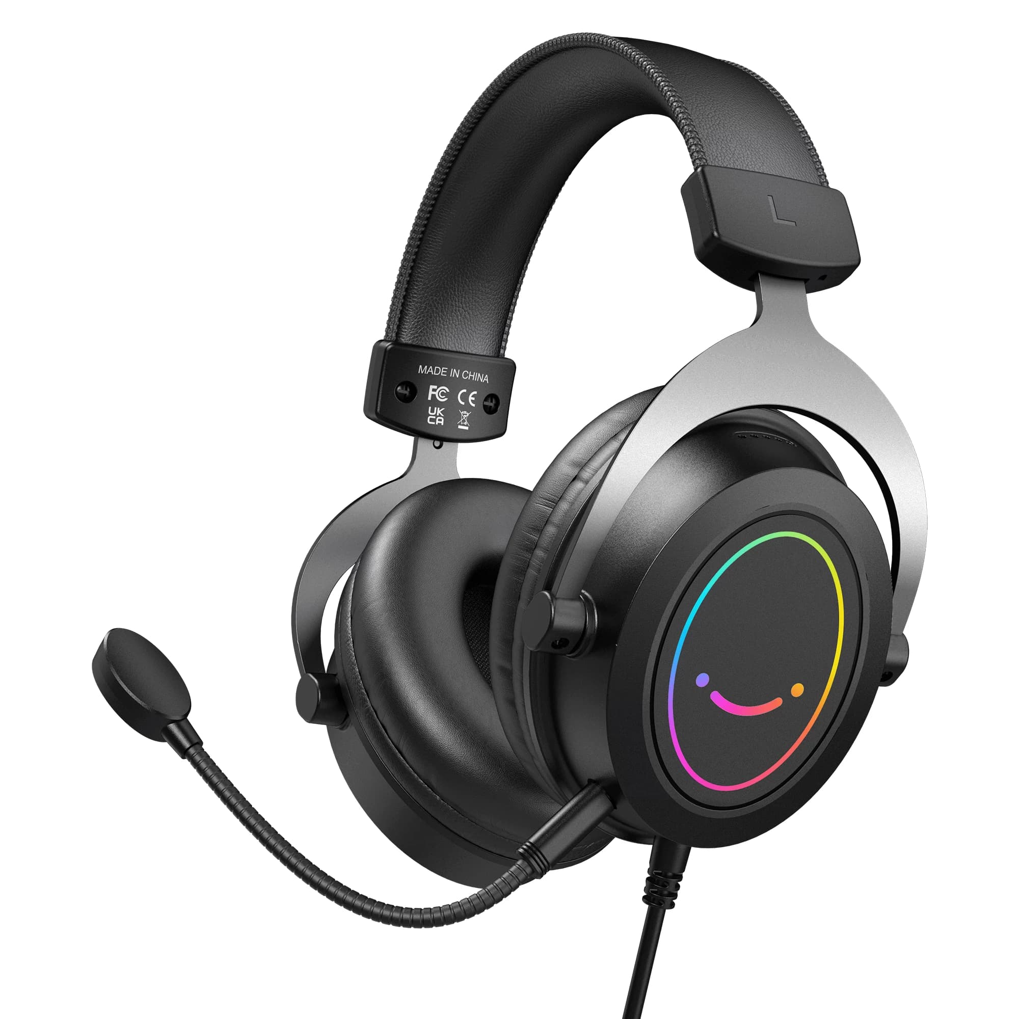 FIFINE AmpliGame H3 RGB USB Gaming Headset (Black)