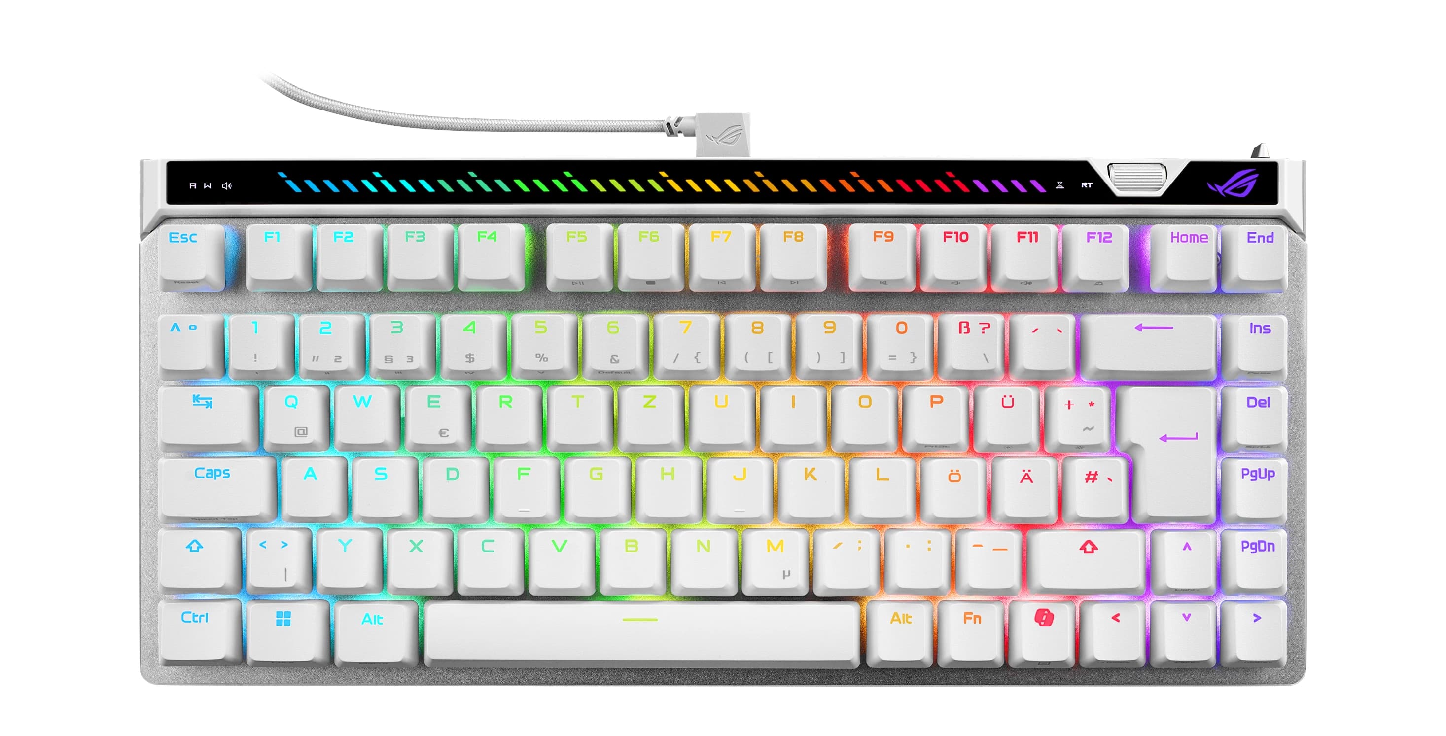 ASUS ROG Falchion Ace 75 HE (Moonlight White) DE