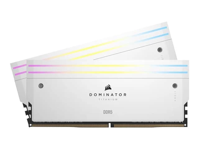 Corsair 32GB 6400MHz CL32 DDR5 Dominator Titanium RGB kit (2x16)