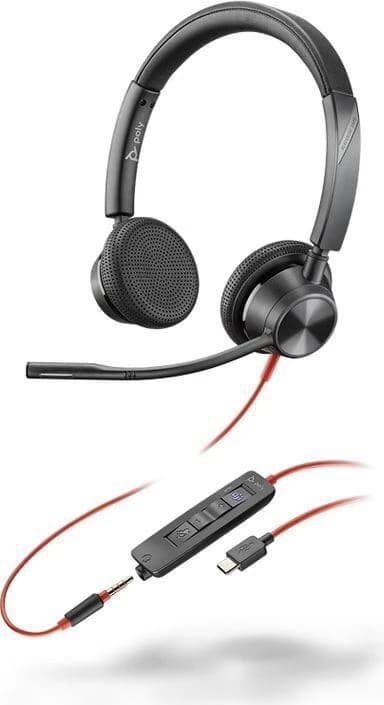 Poly Blackwire 3325 Stereo MS Teams USB-C