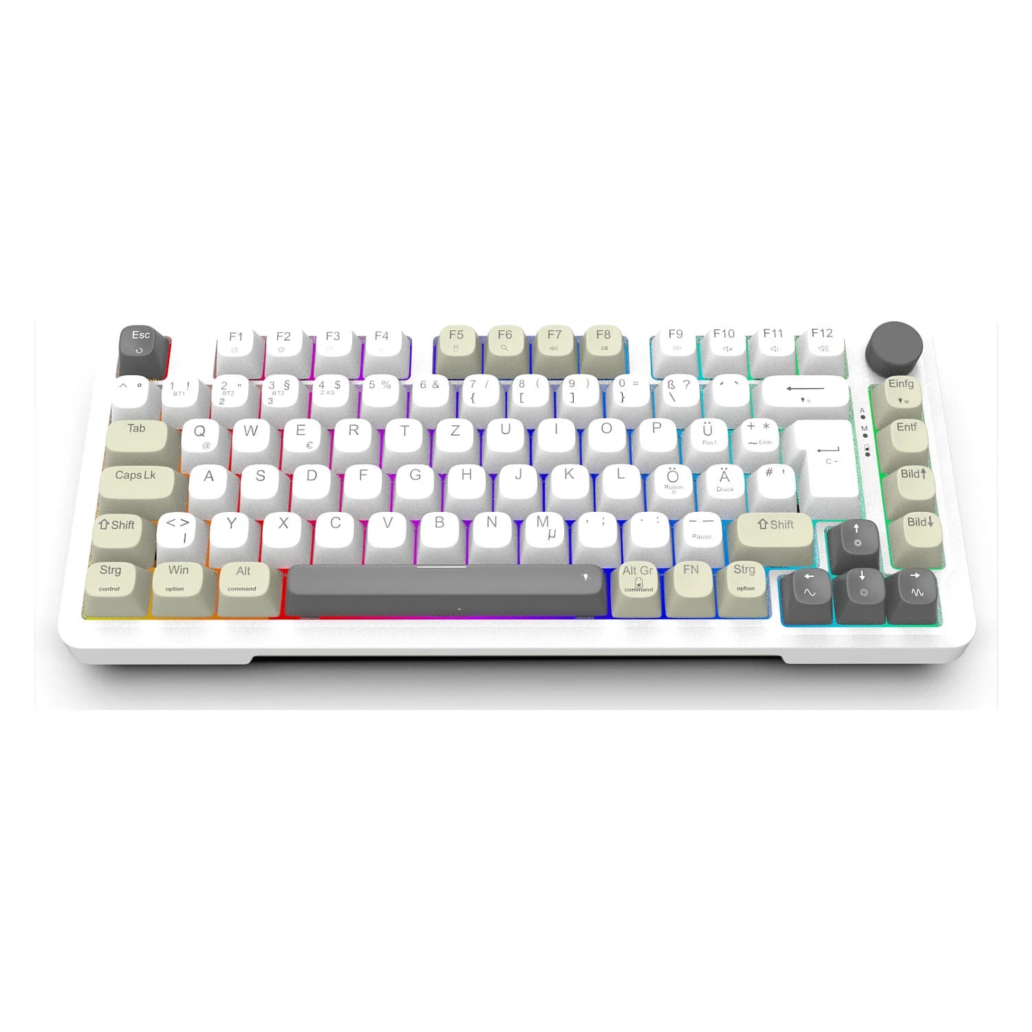 Inca IKG-455 RGB Gray Switch (White)