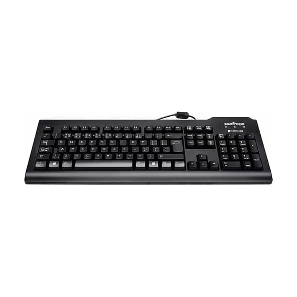 Seal Shield Silver Seal Waterproof USB Keyboard German (Black)