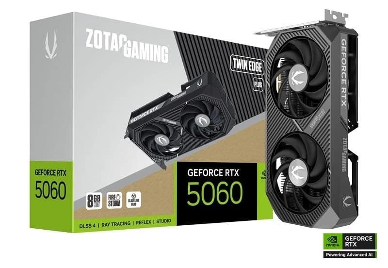ZOTAC RTX 5060 Gaming Twin Edge Plus 8GB