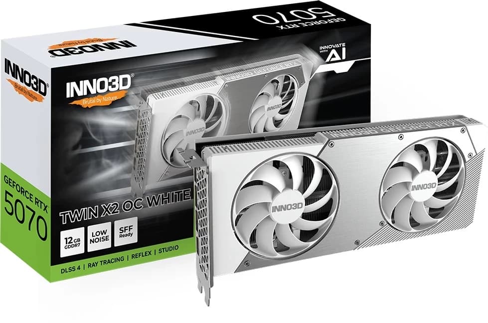 INNO3D RTX 5070 Twin OC White 12GB