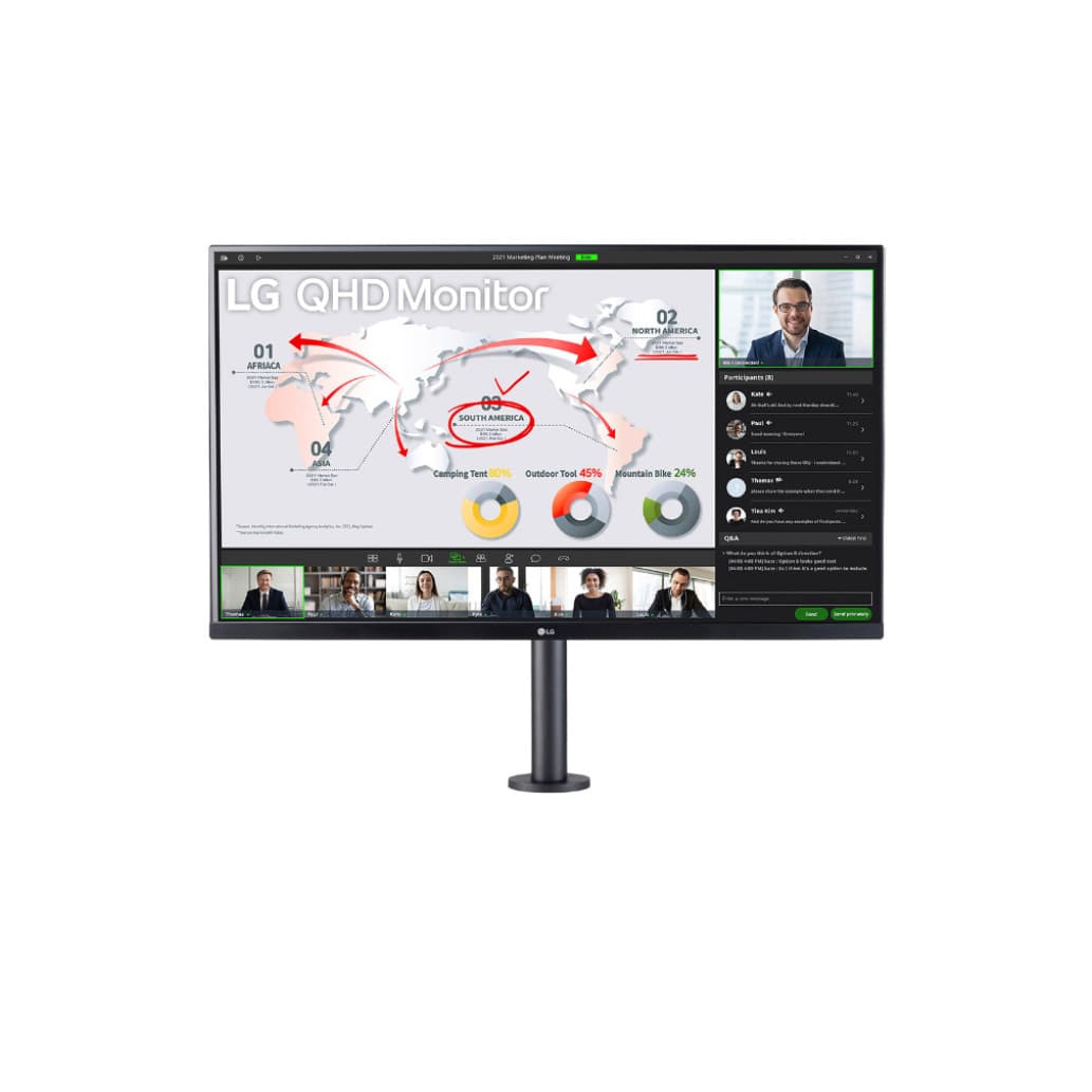 LG 32QP880N-B 31.5" QHD IPS 75Hz