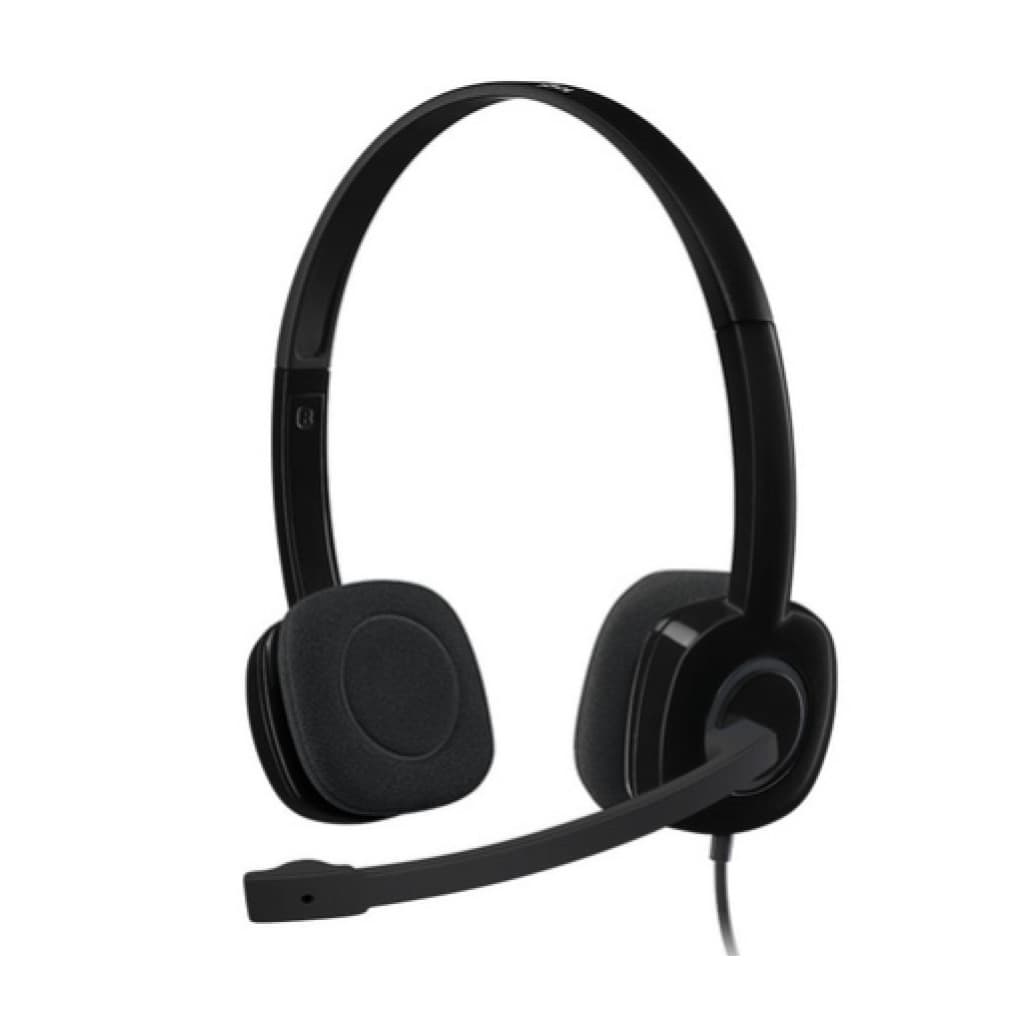 Logitech 3.5 H151 stereo z - črne (981-000589)