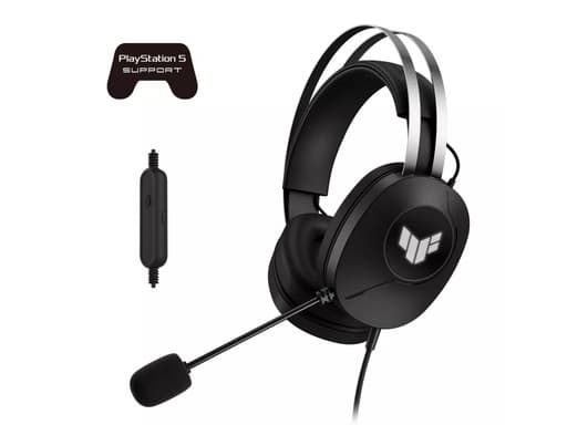 ASUS TUF Gaming H1 Gen II, črne