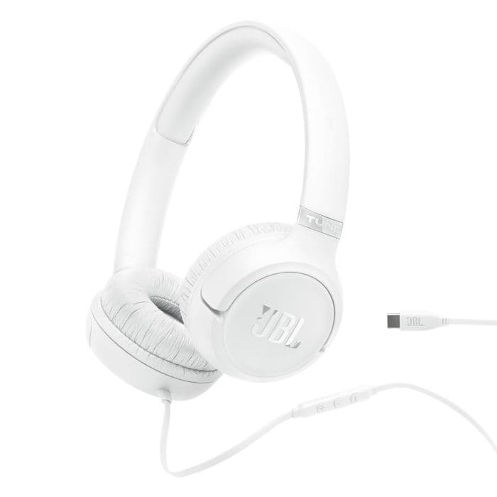 JBL Tune 530C USB-C naglavne, bele