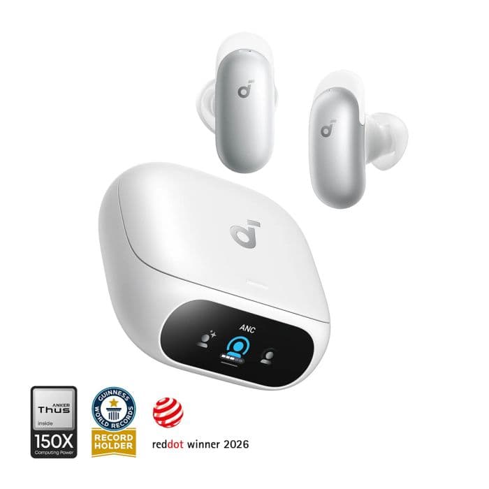 Anker Soundcore Liberty 5 Pro, bele