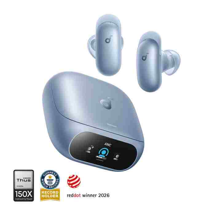 Anker Soundcore Liberty 5 Pro, modre