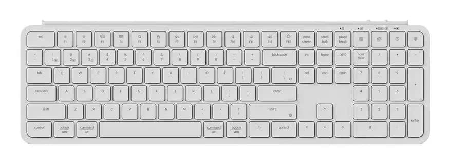 Keychron B6 Pro Wireless, Ivory White, B6P-K8
