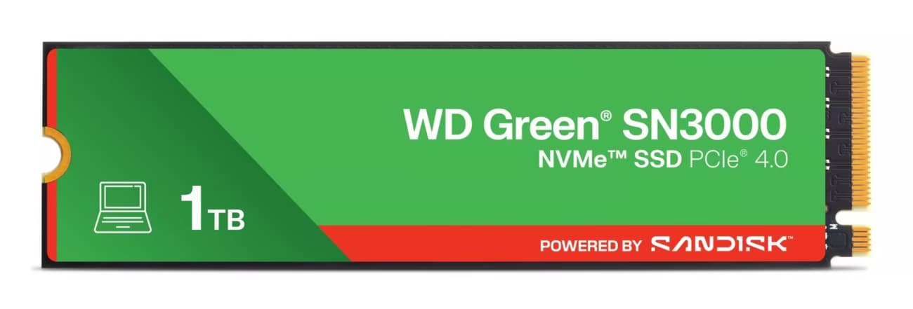 SanDisk Green 1000 GB NVMe M.2 2280 PCI Express 4.0 SSD kaupiklis
