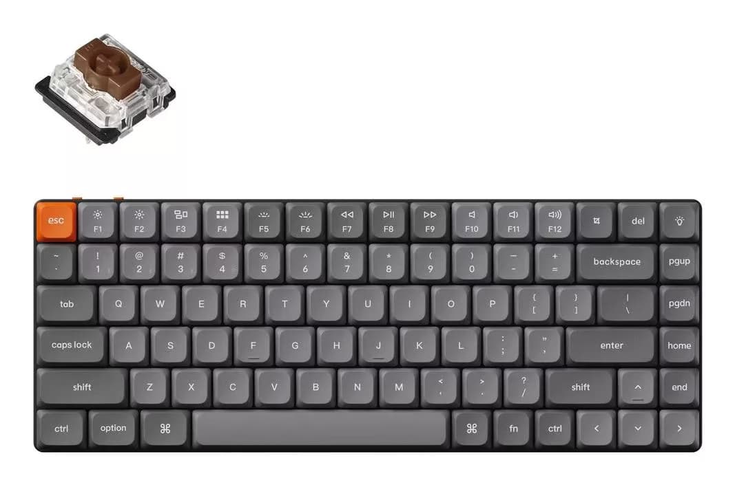Keychron K3 Max Wireless RGB - Grey (K3M-H3)