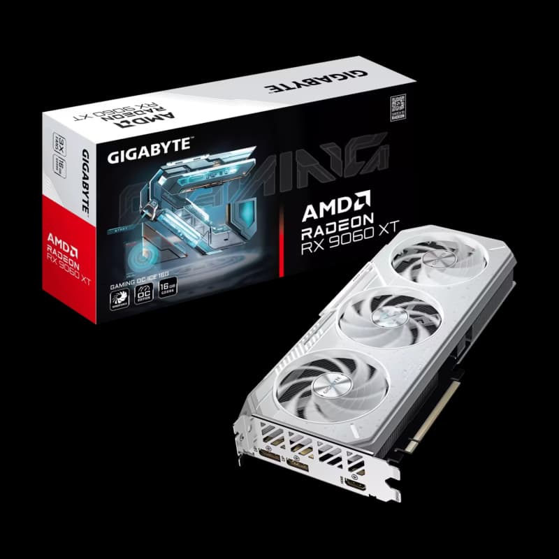 Gigabyte RX 9060 XT Gaming OC ICE 16GB