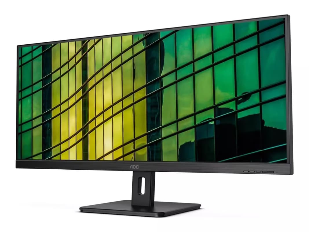 AOC U34E2M computer monitor 86.4 cm (34") 3440 x 1440 pixels Wide Quad HD Black