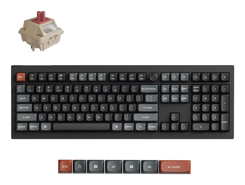 Keychron V6 Ultra Wireless - Black (V6U-D1)