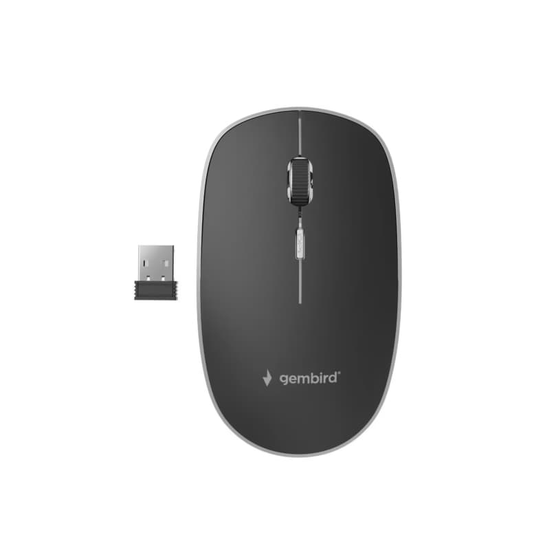 Gembird USB WRL Black/Silent Musw-4BS-01