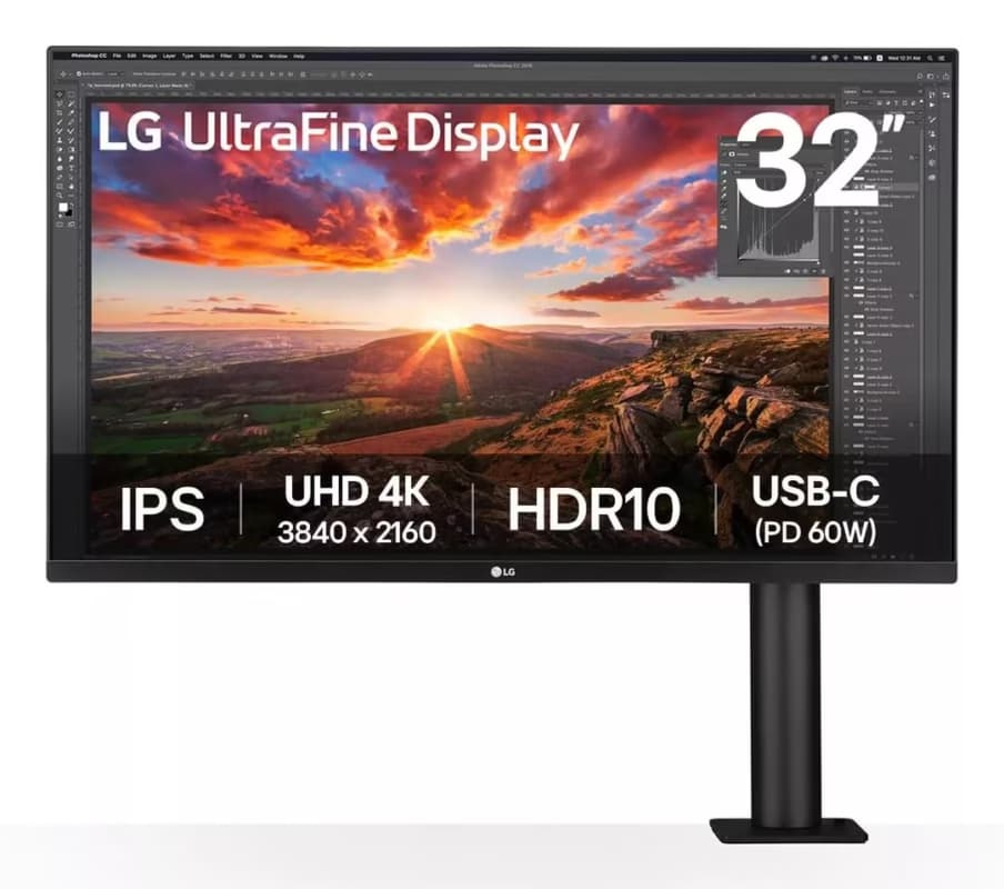 LG 32UN880K-B 31.5" 4K IPS 60Hz