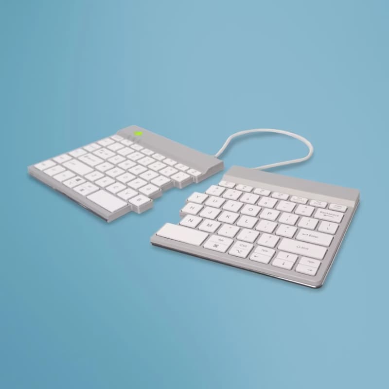 KEYBOARD WRL Compact Break/White Rgosbuswlwh R-GO Tools