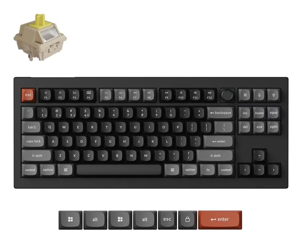 Keychron V3 Ultra Wireless - Black (V3U-D4)