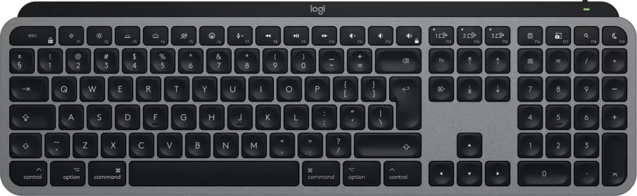Logitech WRL MX Keys S MAC/Space Grey 920-011637