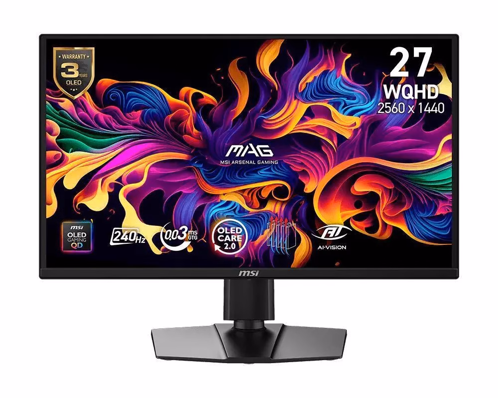 MSI 26.5" QHD OLED